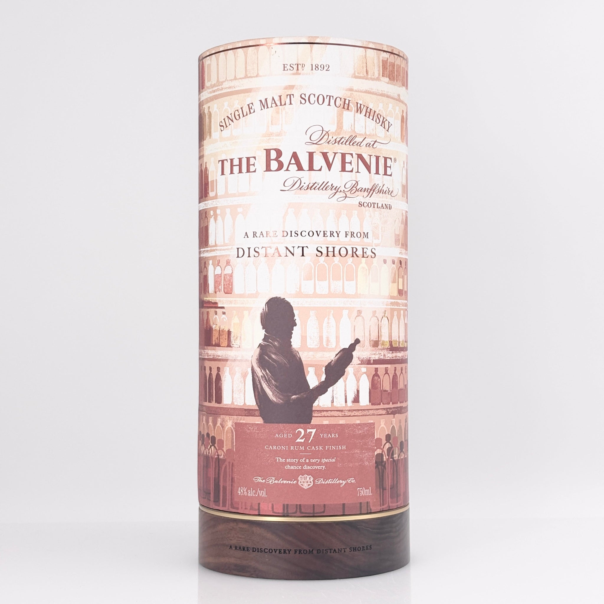 The Balvenie 27 Year Old Distant Shores Rum Cask Finish Single Malt Scotch Whisky Speyside, Scotland
