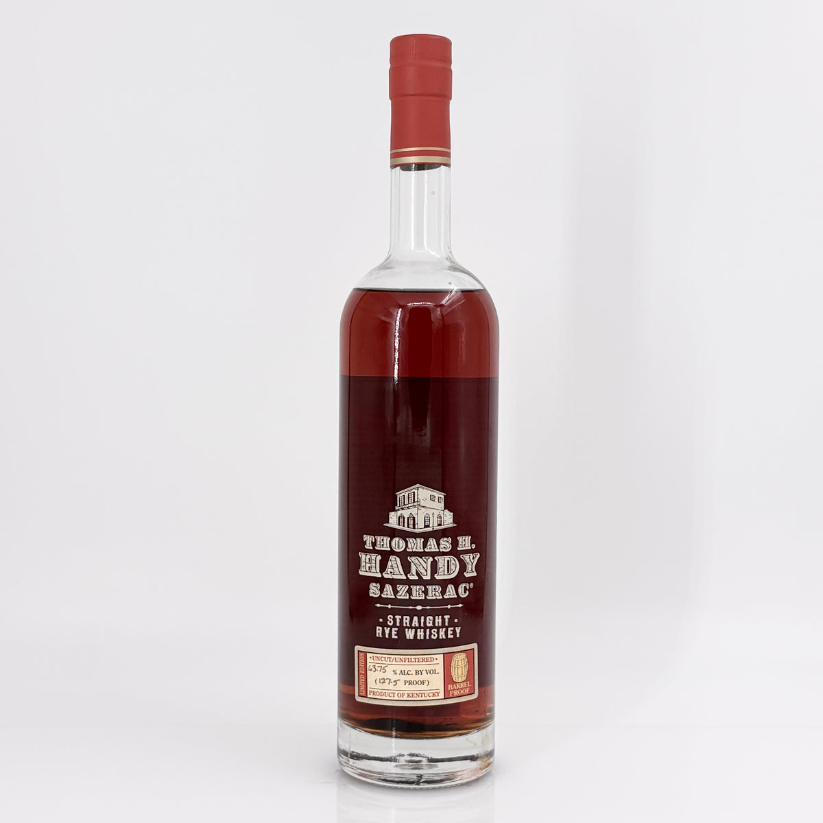 Thomas H. Handy Sazerac Straight Rye Whiskey (127.5 proof), Kentucky, USA