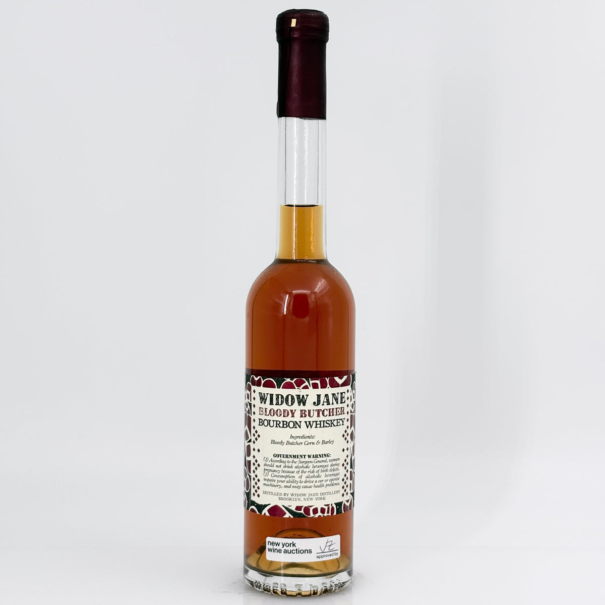 Widow Jane Bloody Butcher Bourbon Whiskey, New York, USA 375ml
