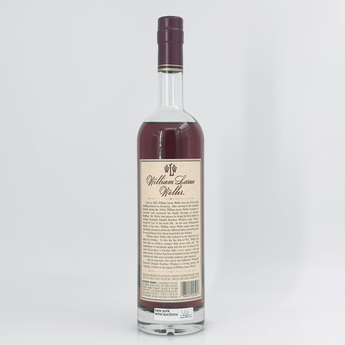 William Larue Weller Kentucky Straight Bourbon Whiskey (123.4 proof)