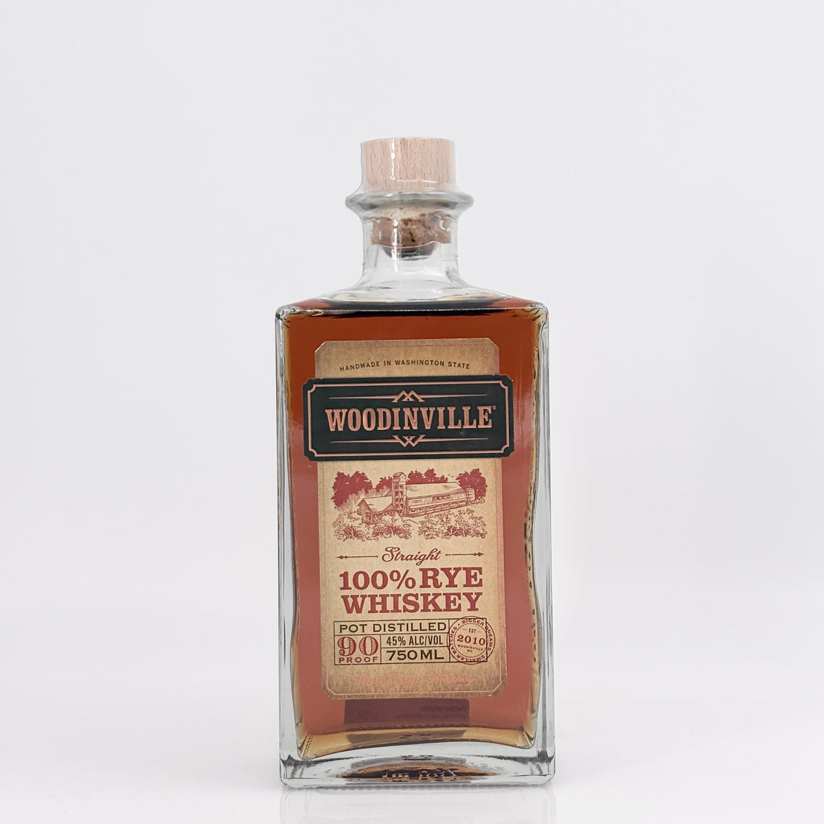 Woodinville Whiskey Co. Straight Rye Whiskey, Washington, USA